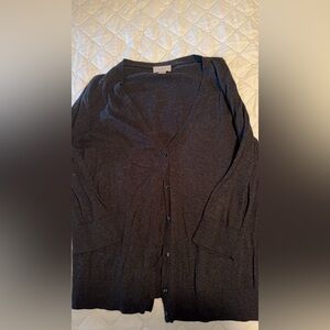 Dark Grey Loft Cardigan